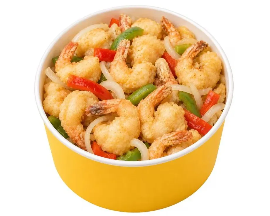 Crevettes au sel et poivre